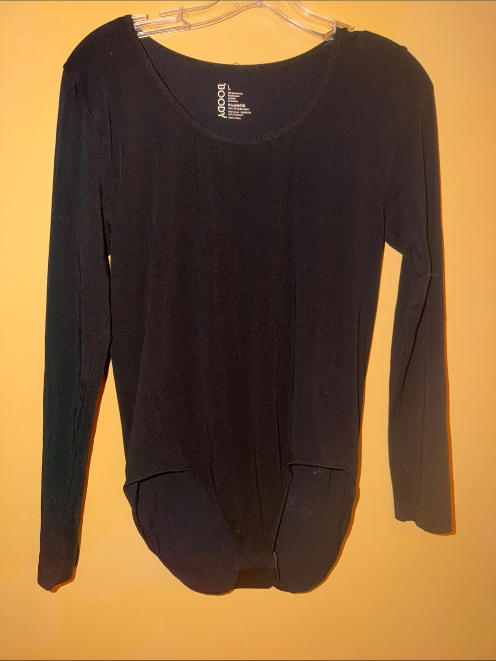 BOODY Black Long Sleeve body tee